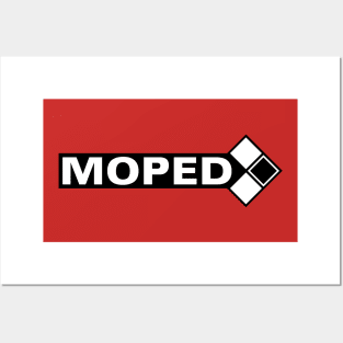 Moped Logo (3c) Posters and Art